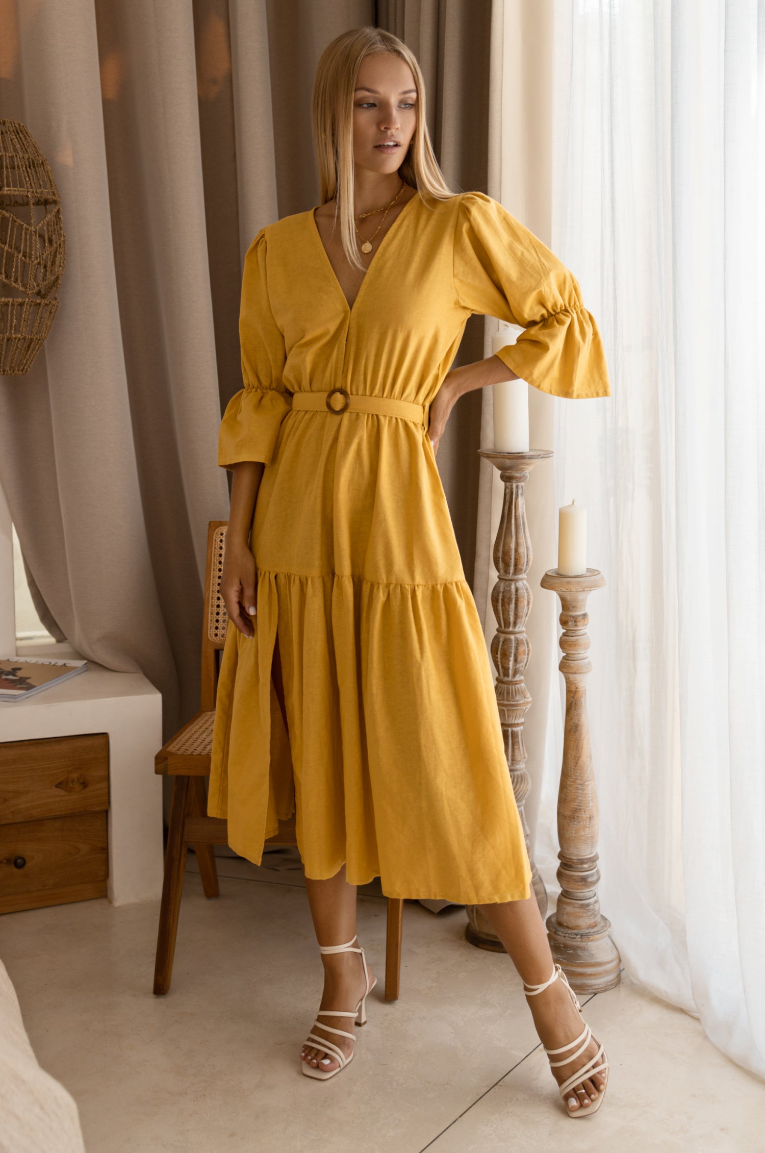 Peony Midi Dress (Sale)