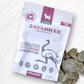 Ostrich Chips with Beetroot (2.5oz): The Flavorful, Immune System Supporting Treat for Dogs