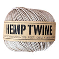 ORDER#: TWINEBALL-0.5MM 100% Hemp Twine, .5mm