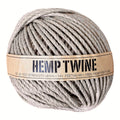 ORDER#: TWINEBALL-4MM 100% Hemp Twine, 4mm