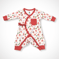 Pika Kimono Long Sleeve Romper | Organic Pima Cotton
