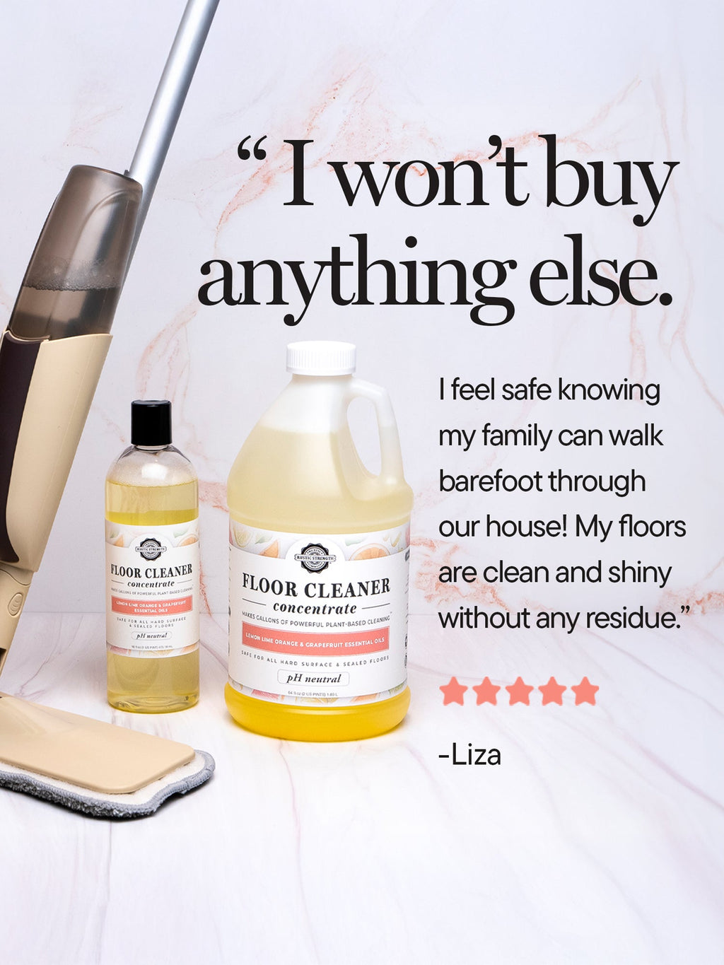 Floor Cleaner Concentrate | Sunburst Citrus