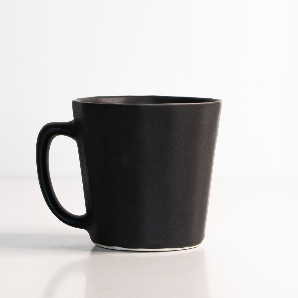 Monday Mug - Handmade Porcelain Coffee Cup