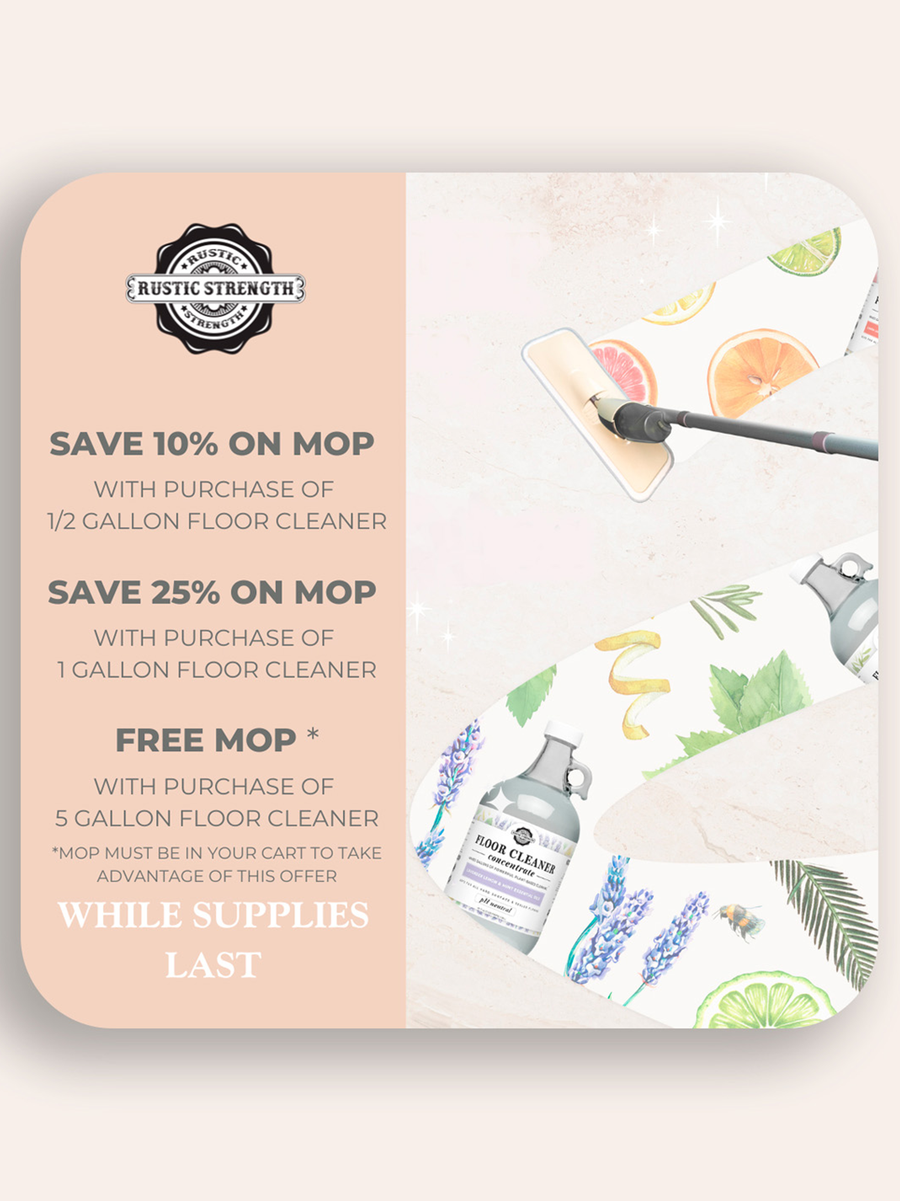 Floor Cleaner Concentrate | Unscented