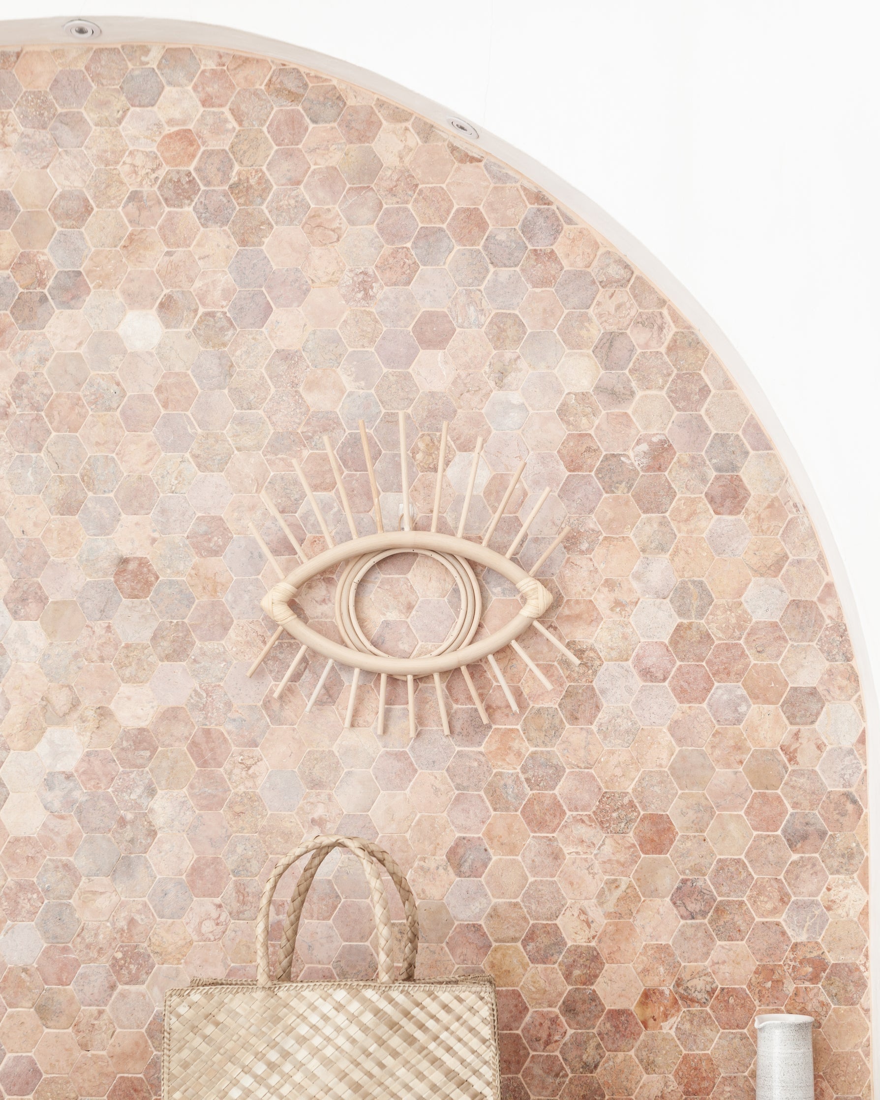 Rattan Eye Decor