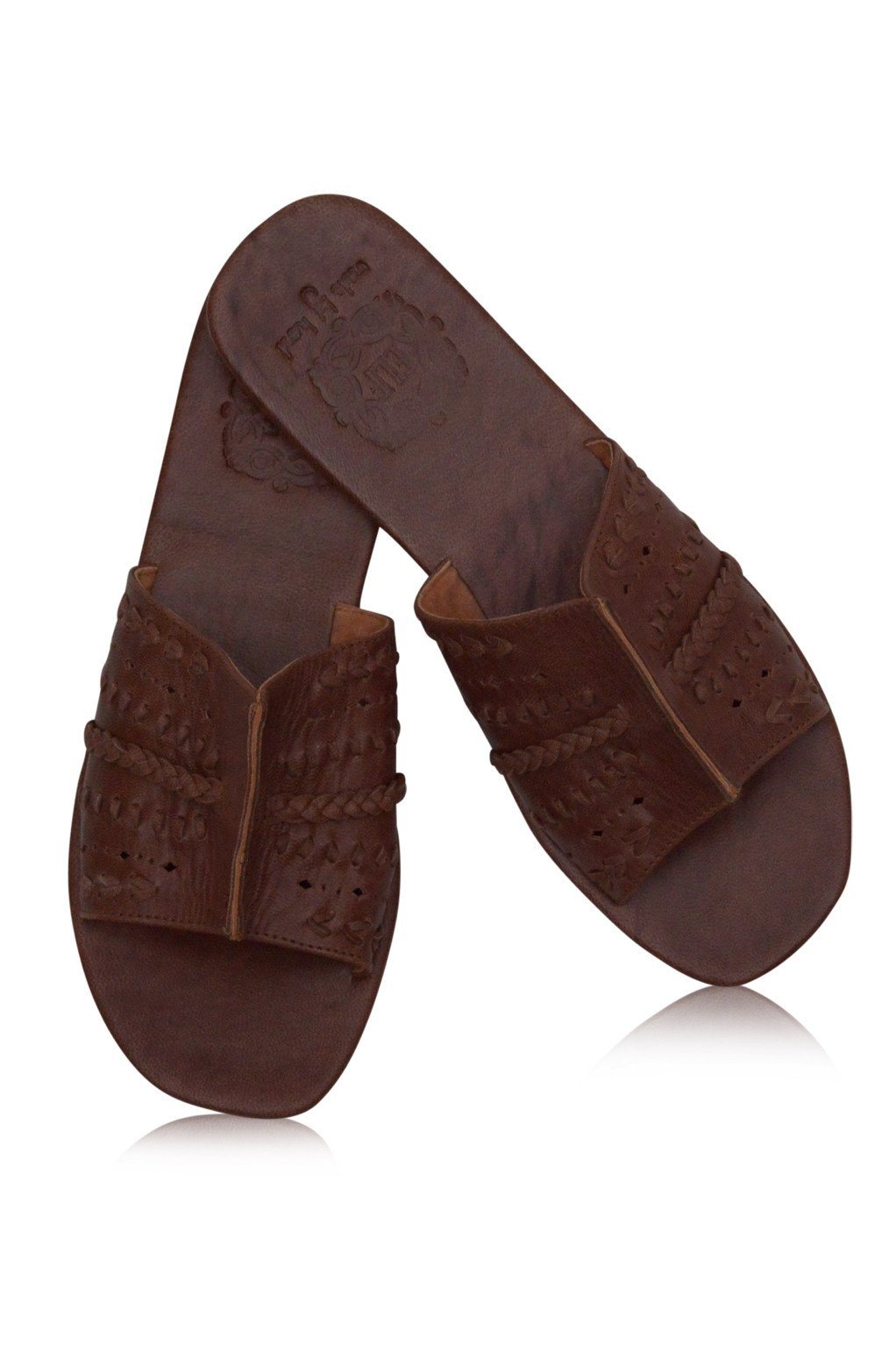 Dolce Vita Leather Slide Sandals