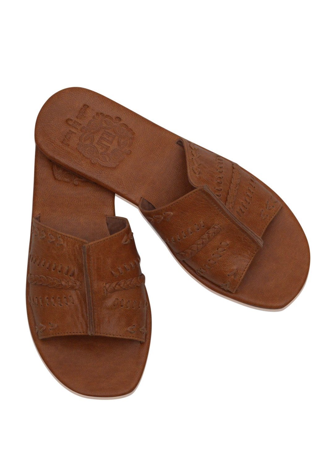 Dolce Vita Leather Slide Sandals