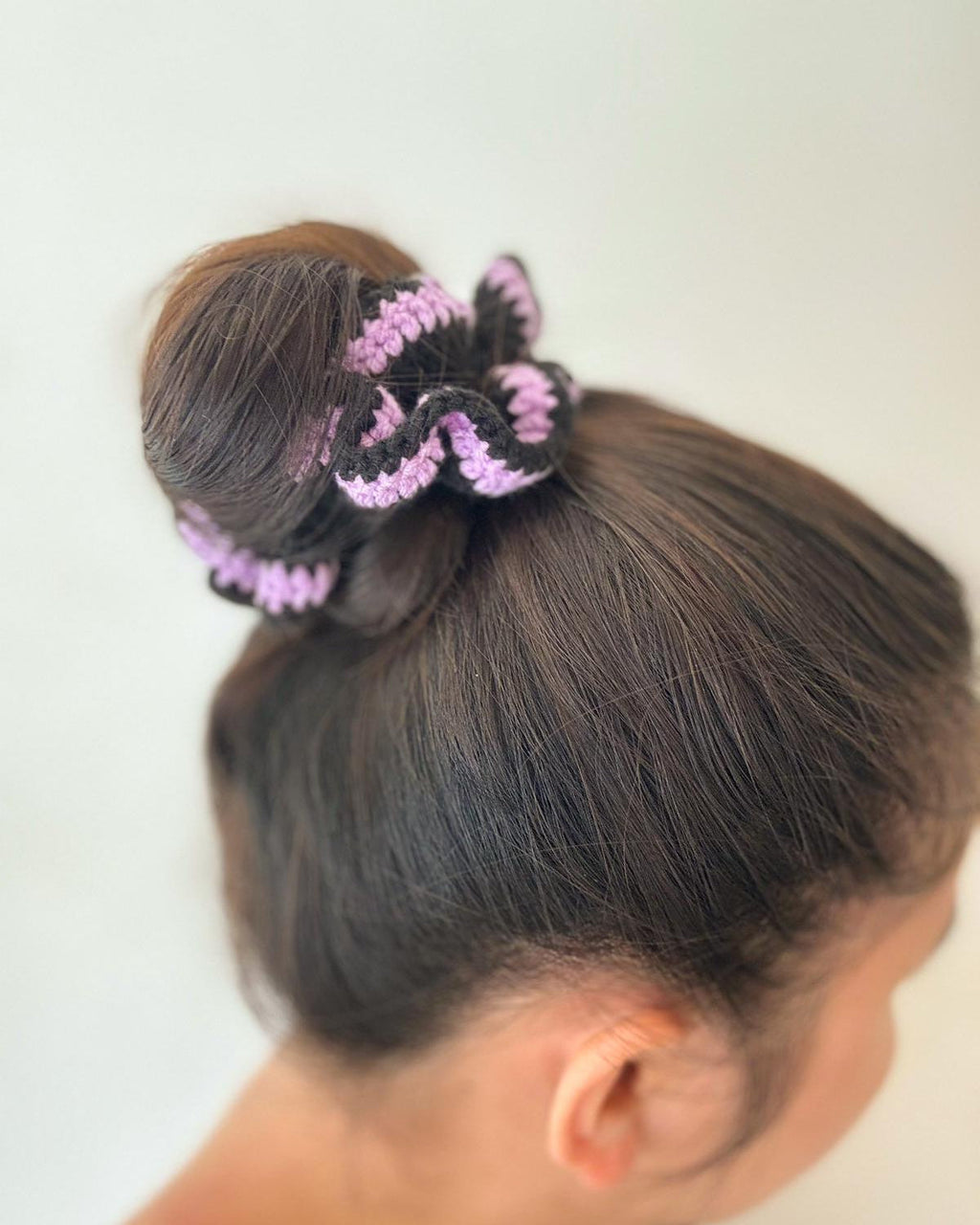 Cotton Crochet Scrunchie - Set of 3