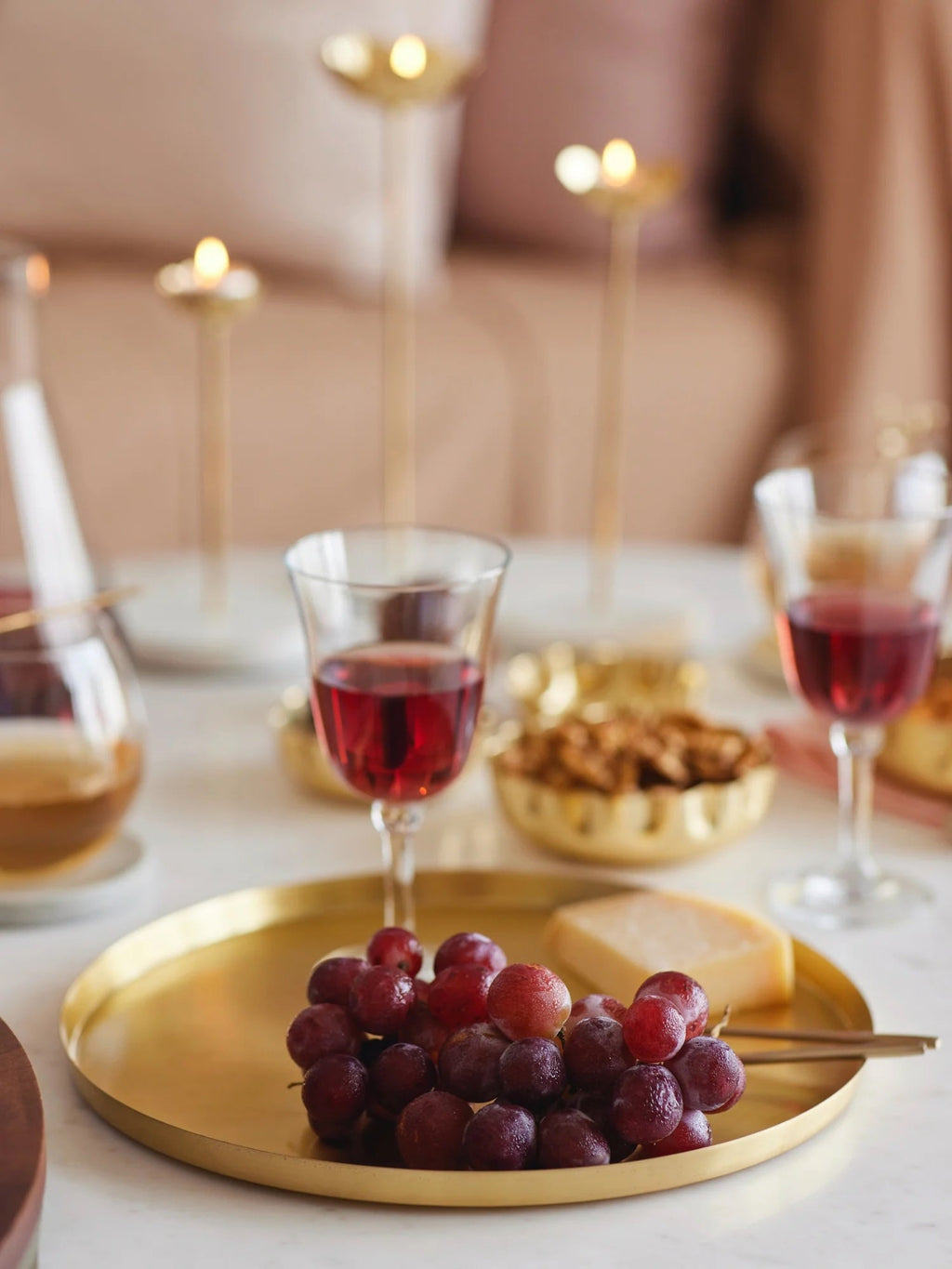 Heirloom Brass Serving Plate