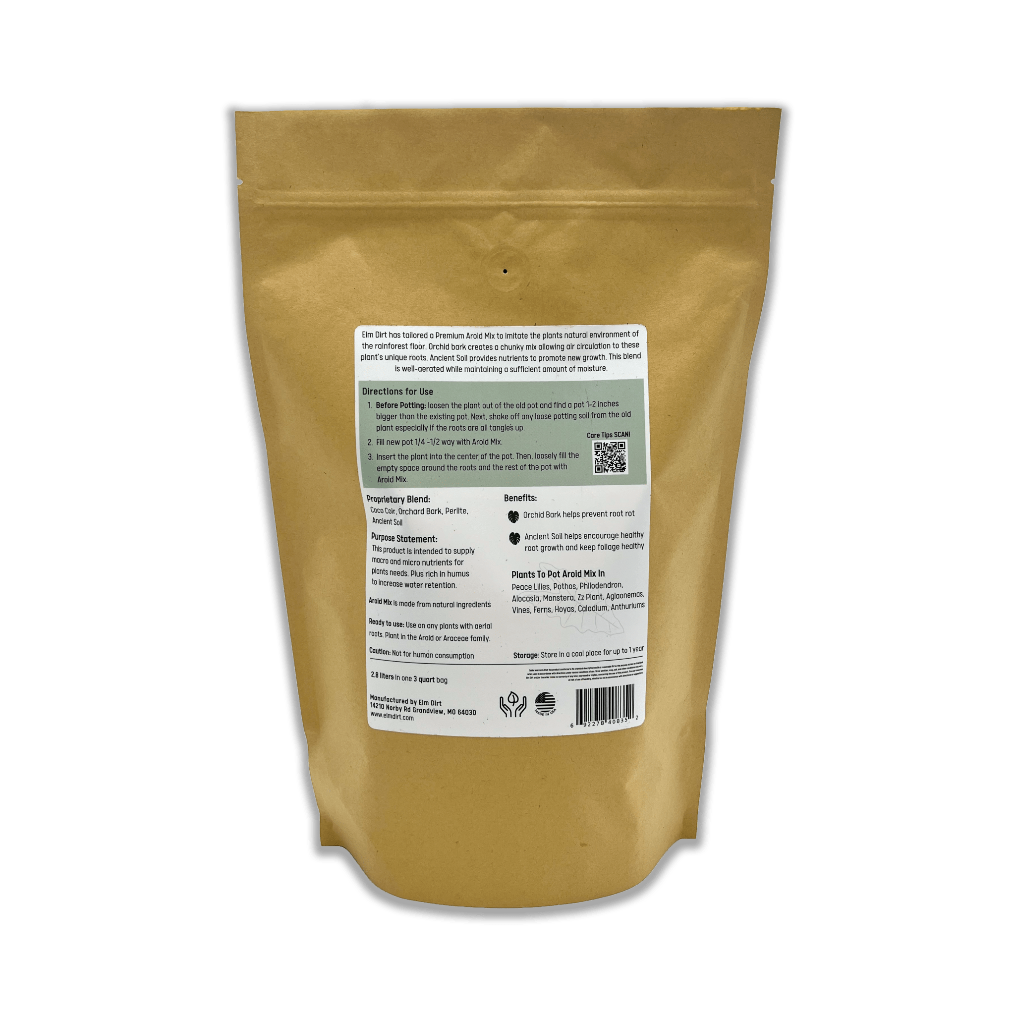 Premium Aroid Mix For Tropical Plants