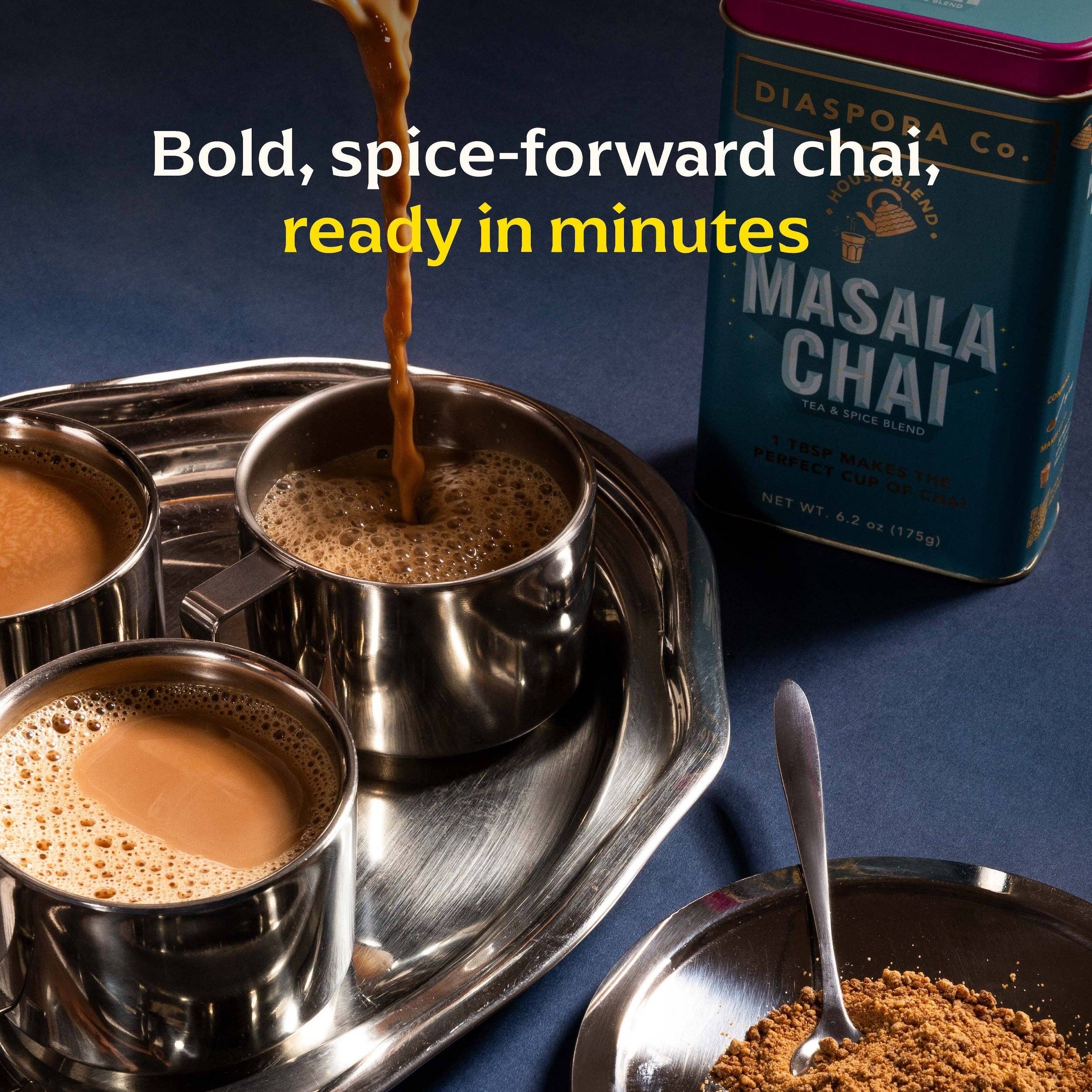 Masala Chai (Tea & Spice Blend) - For Chai Lattes