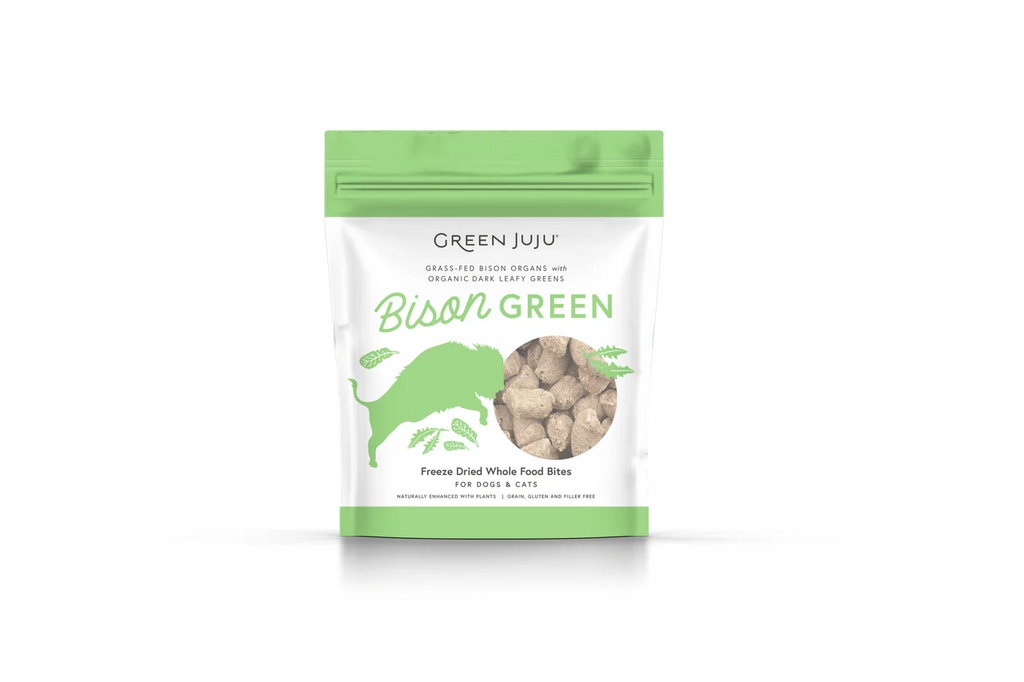 Green Juju Freeze Dried Bison Green Whole Food Bites (6OZ)