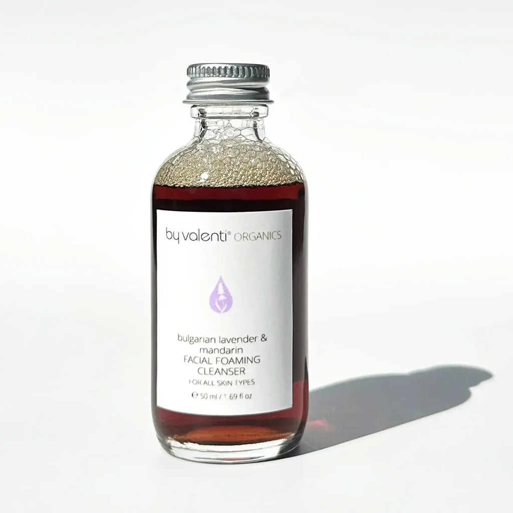 Bulgarian Lavender & Mandarin Facial Foaming Cleanser with Sweet almond oil + Lavender extract