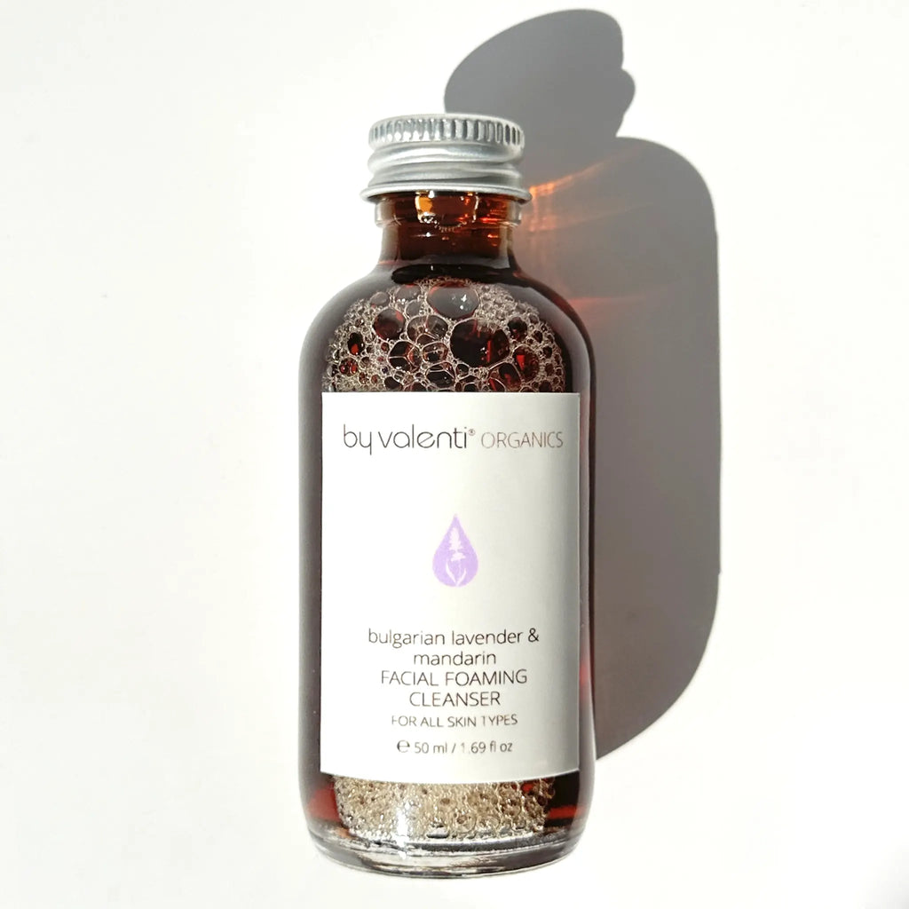 Bulgarian Lavender & Mandarin Facial Foaming Cleanser with Sweet almond oil + Lavender extract
