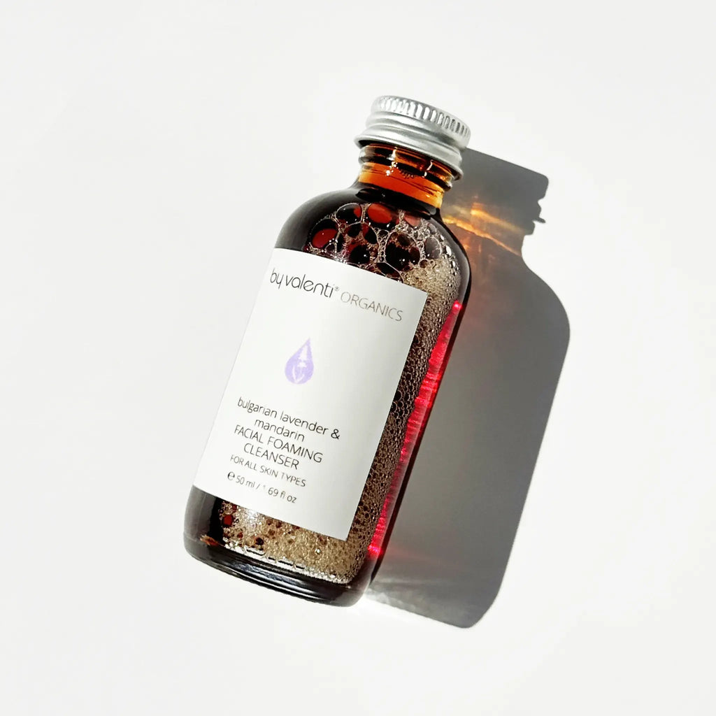 Bulgarian Lavender & Mandarin Facial Foaming Cleanser with Sweet almond oil + Lavender extract