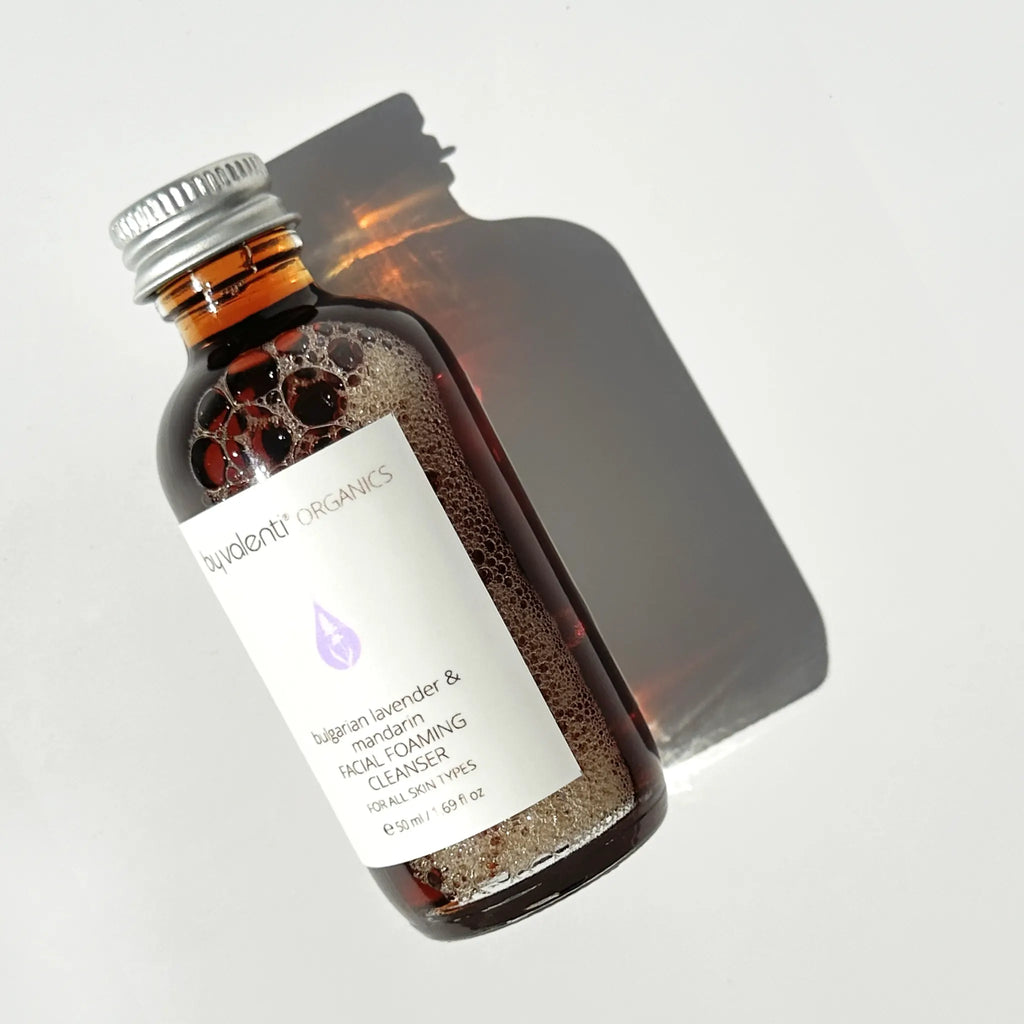 Bulgarian Lavender & Mandarin Facial Foaming Cleanser with Sweet almond oil + Lavender extract