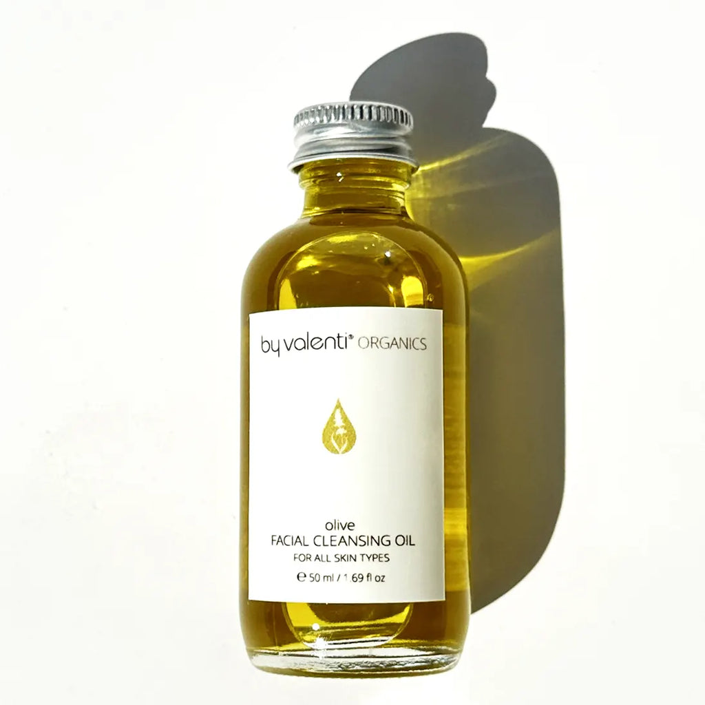 Olive Facial Cleansing Oil with Extra virgin olive oil + Olive squalane + Vitamin E