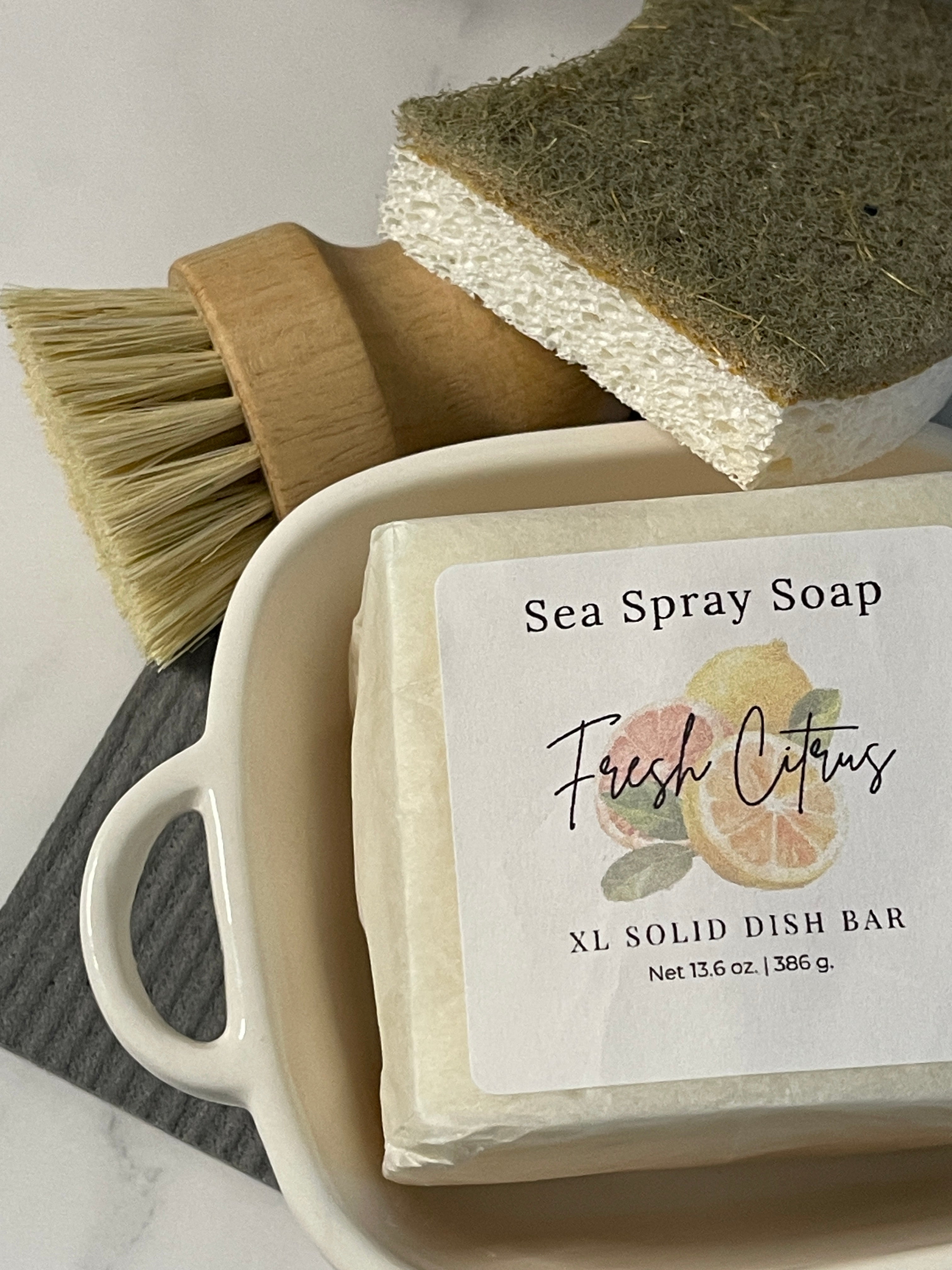 XXL Solid Dish Soap Bar - 13.6oz