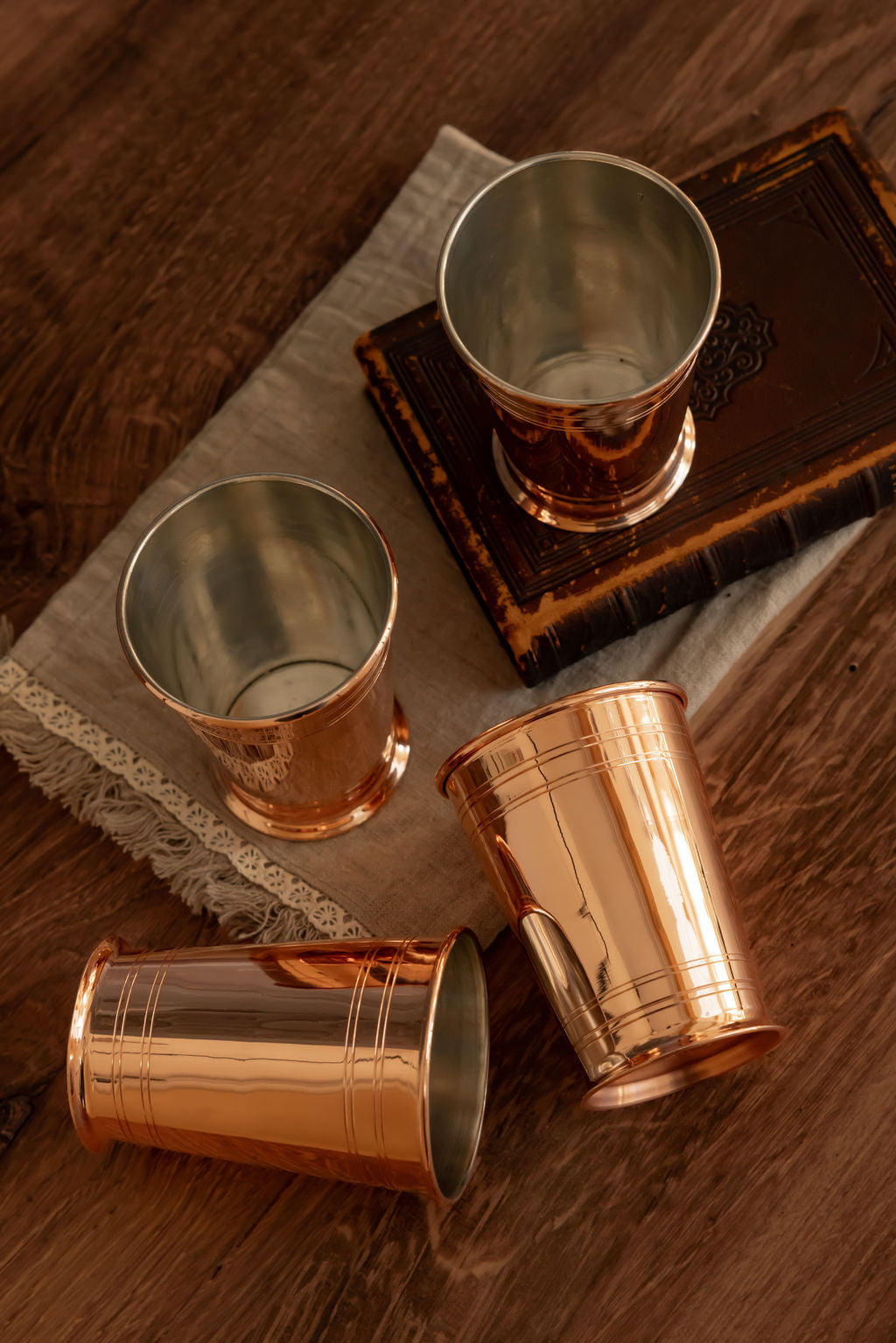 CMK Vintage Inspired Cocktail Tumblers (Set 2 or 4)