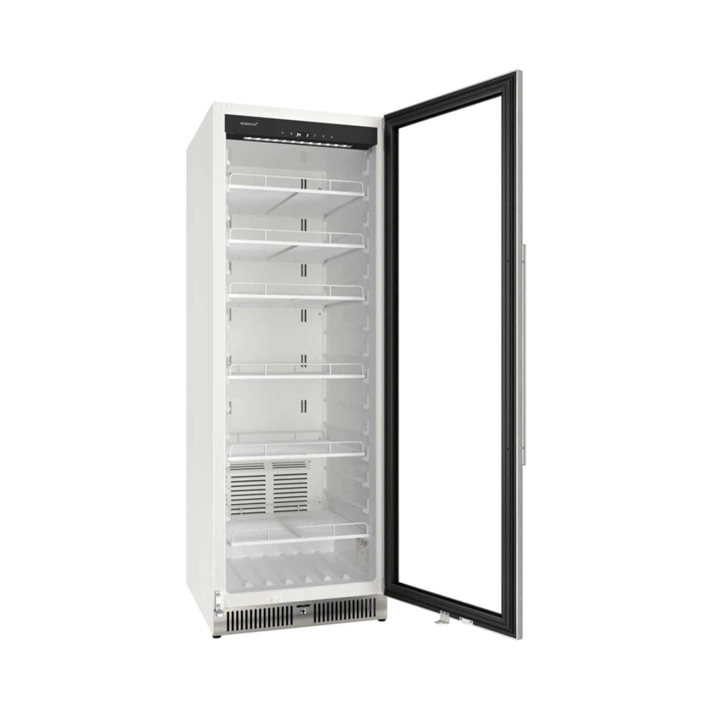 Edgestar 24-Inch 13.7 Cubic Feet Commercial Beverage Merchandiser With Temperature Alarm And Reversible Door [VBM131SS] (SAK62395)