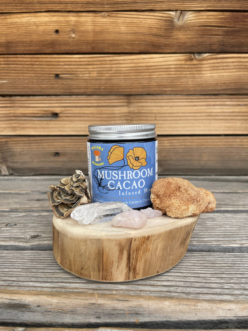 Mushroom Cacao Honey (Malama) 4 oz.