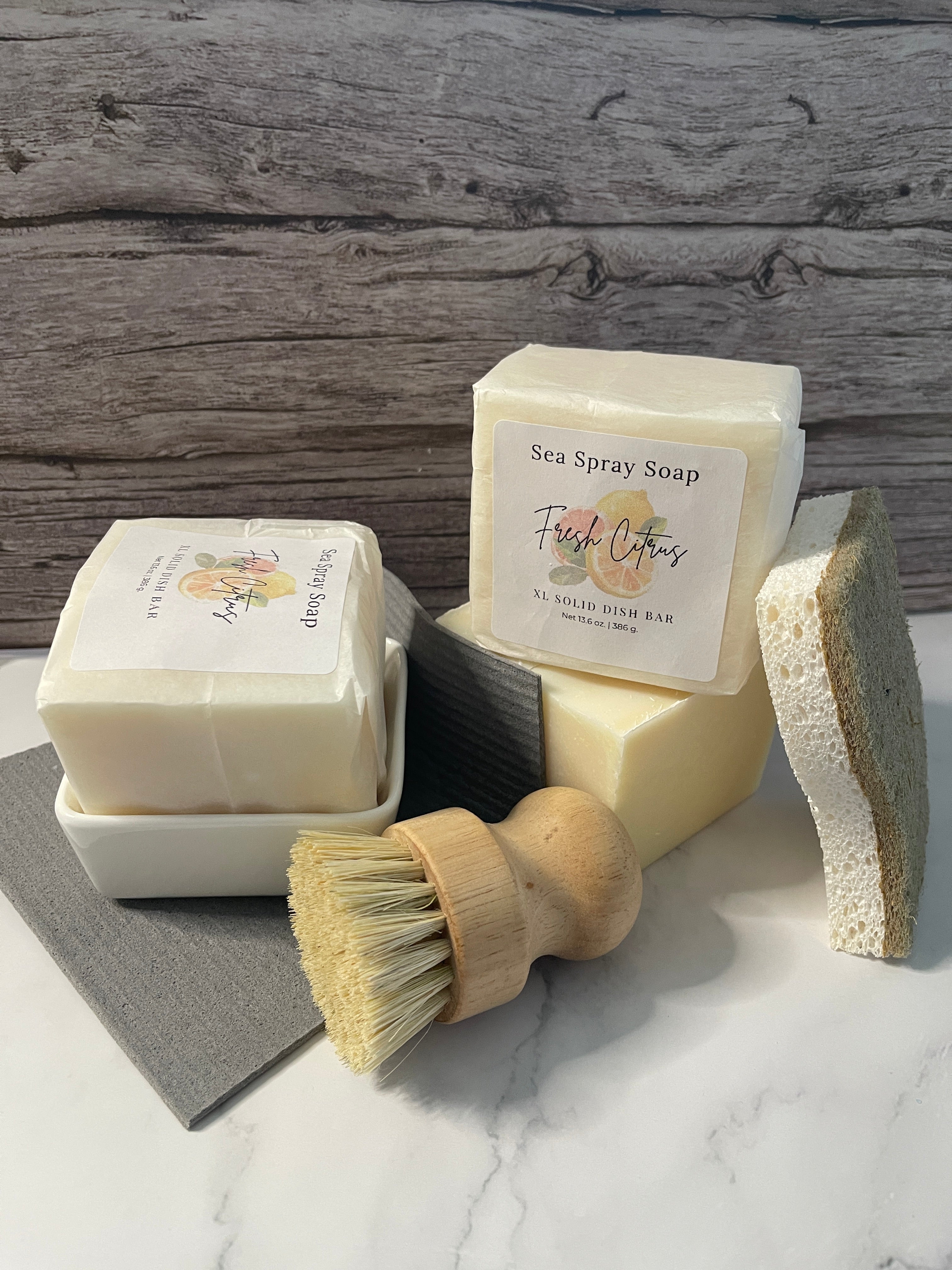 XXL Solid Dish Soap Bar - 13.6oz