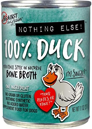Against The Grain All Life Stages Nothing Else! 100% Duck Wet Dog Food (11oz)