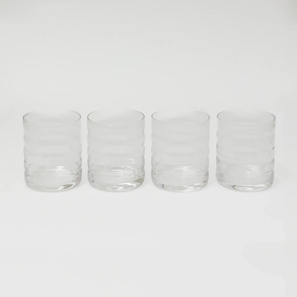 FLUTED TUMBLER GLASS SET
