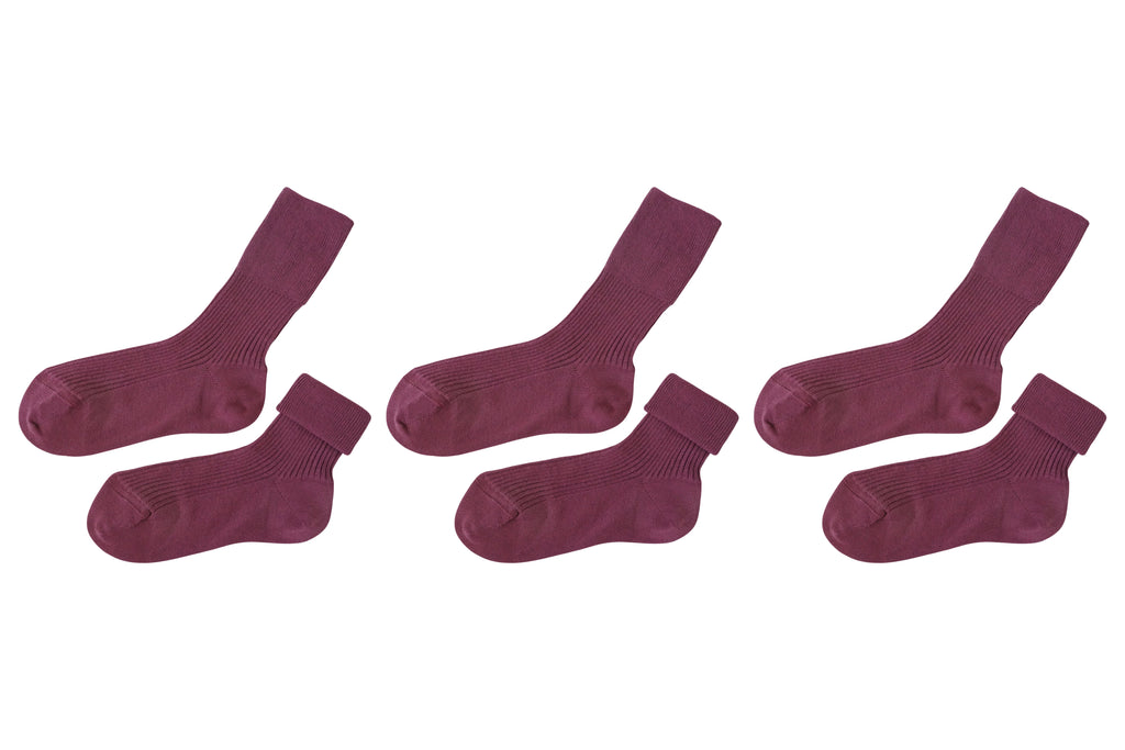 tittimitti® 100% Organic Cotton Kid's Socks (3-Pack) – Made in Italy, Unisex, Soft & Breathable for Boys & Girls.
