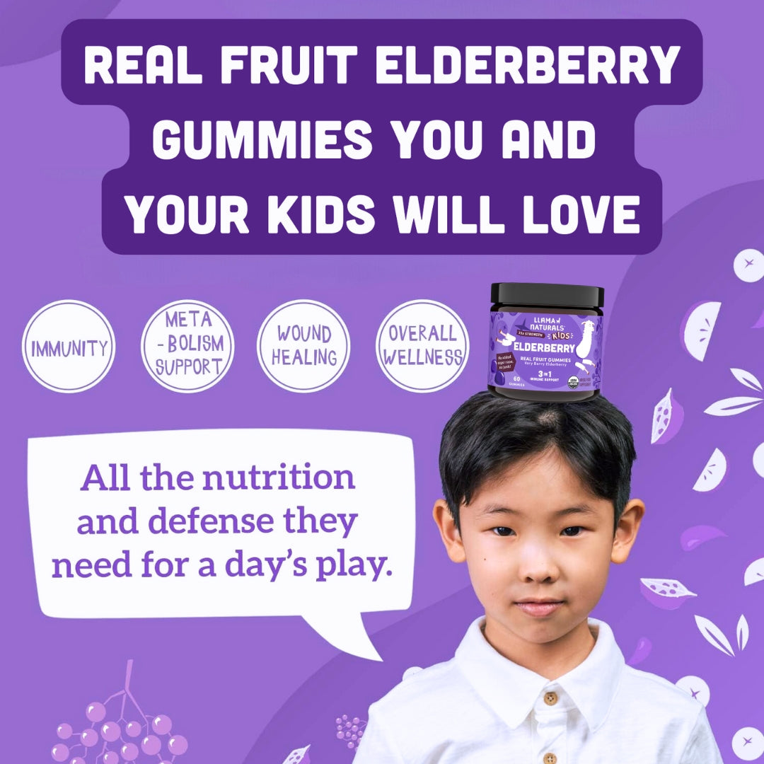 Kids Elderberry Immunity Gummies (120 ct)