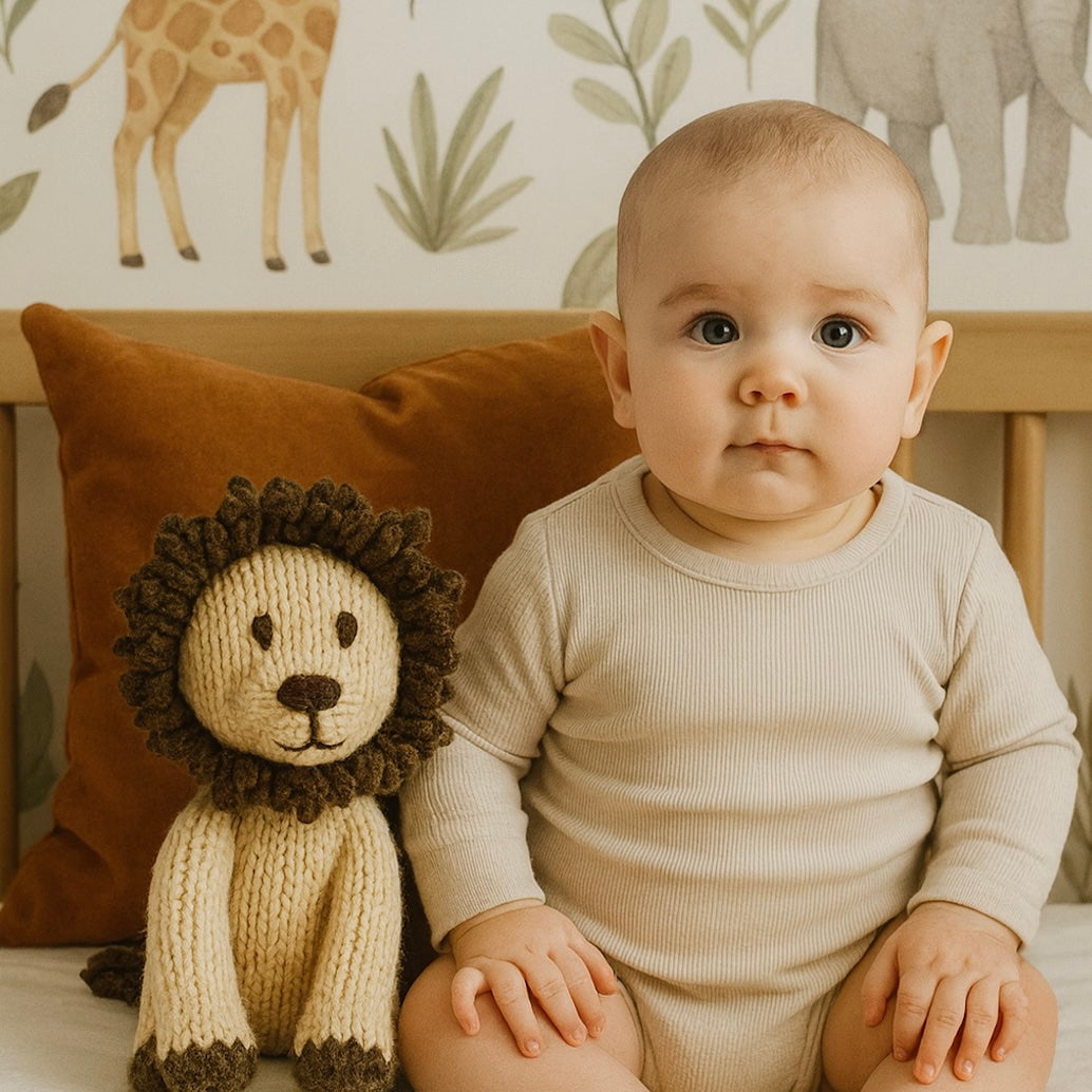Wool Knit Buddy  | Chester the Lion