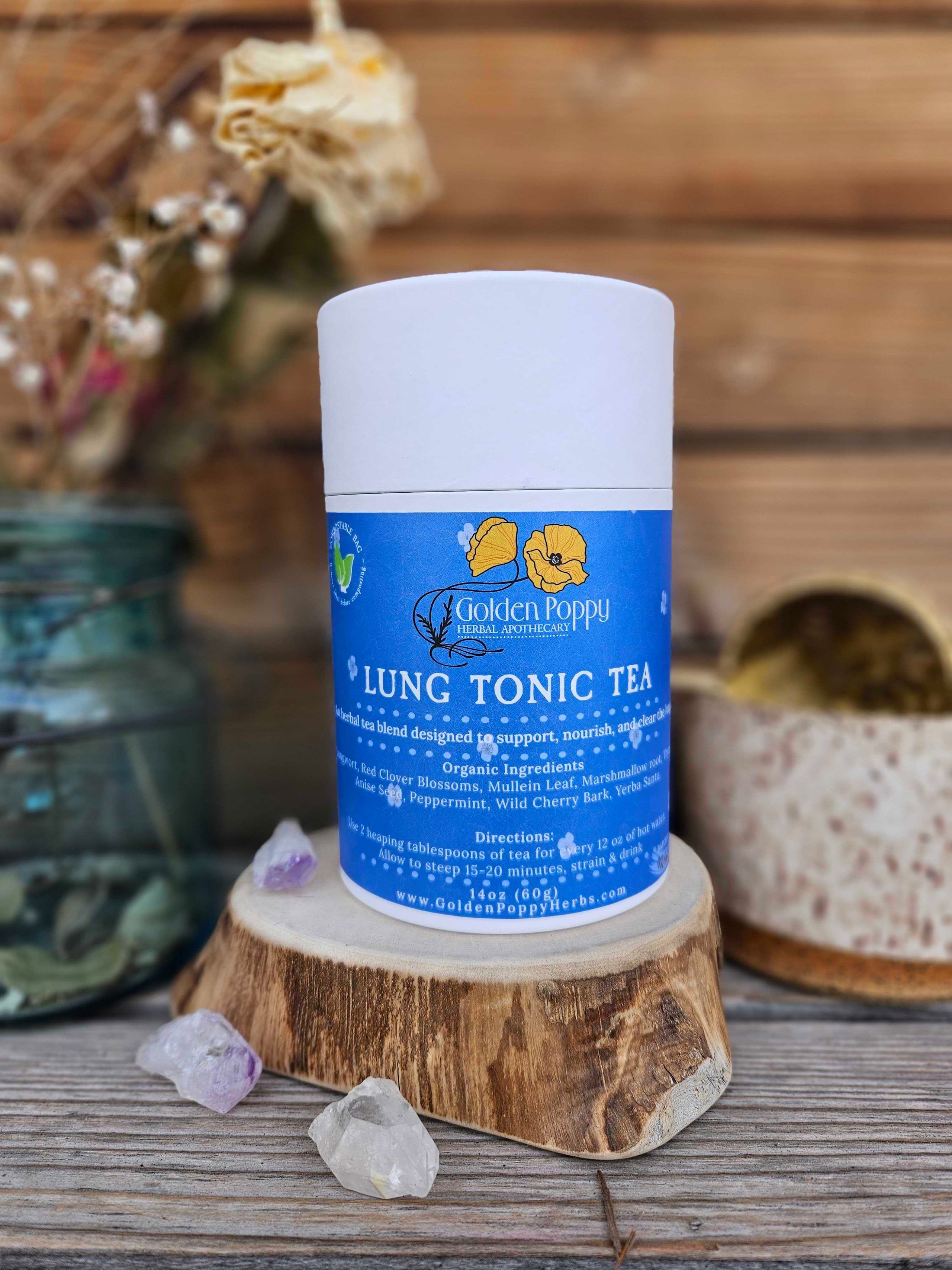 Lung Tonic Tea, 20 oz Tube (87g)