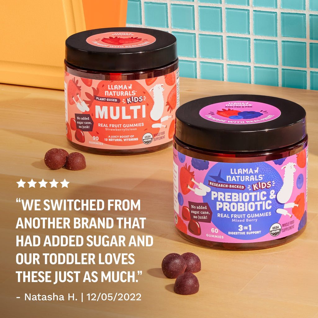 Kids Whole Food Multivitamin Gummies, Cherry (90 ct)