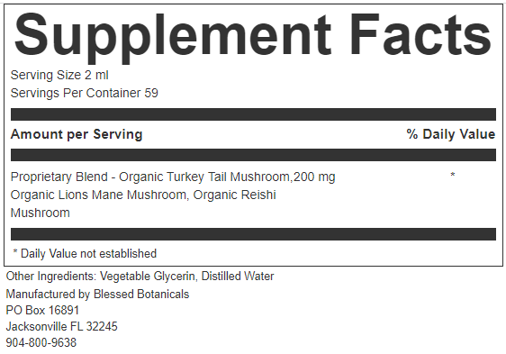Organic Turkey Tail Blend