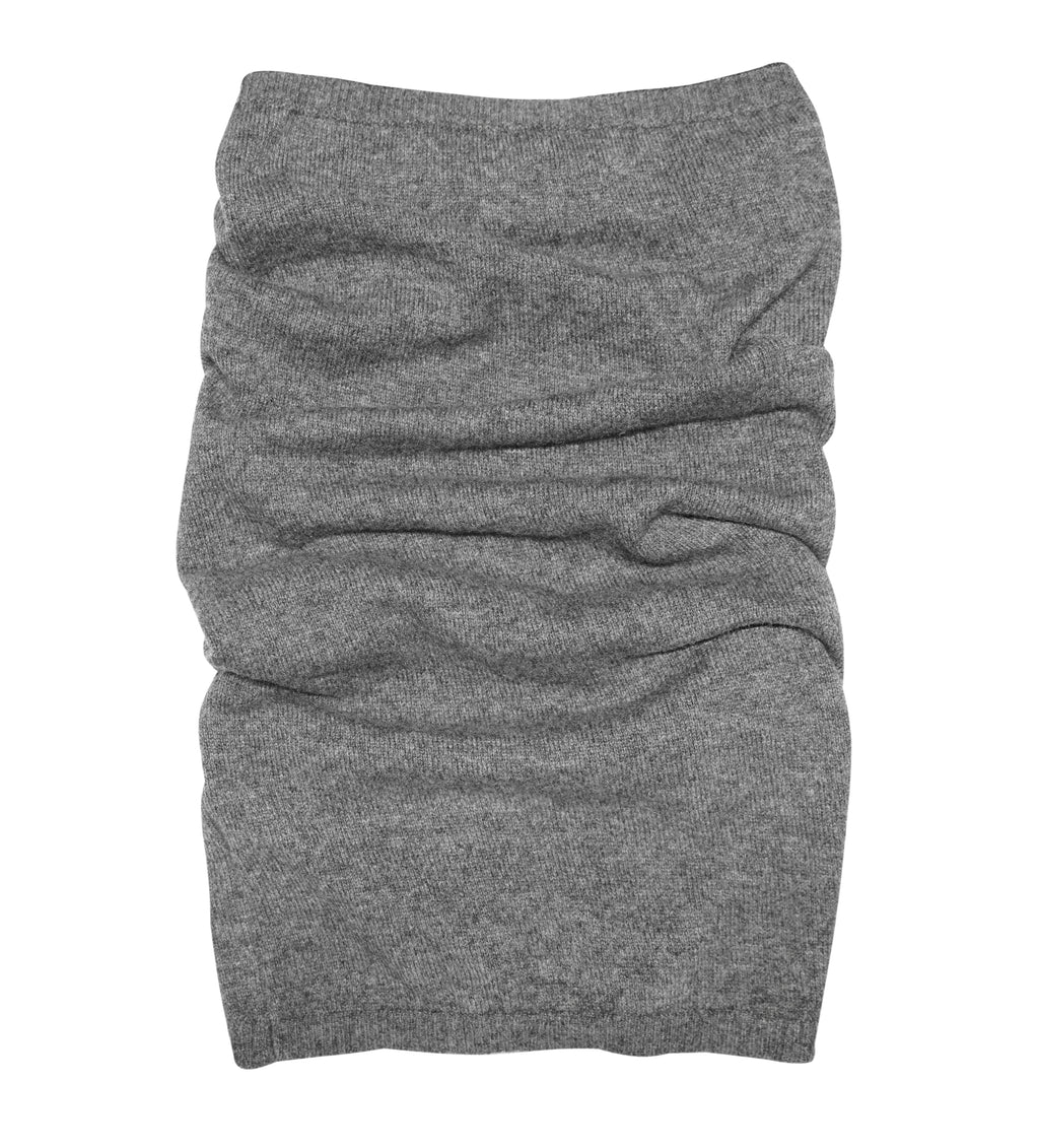 tittimitti® 100% Cashmere Knitted Neck Gaiter Warmer Loop Scarf for Men and Women