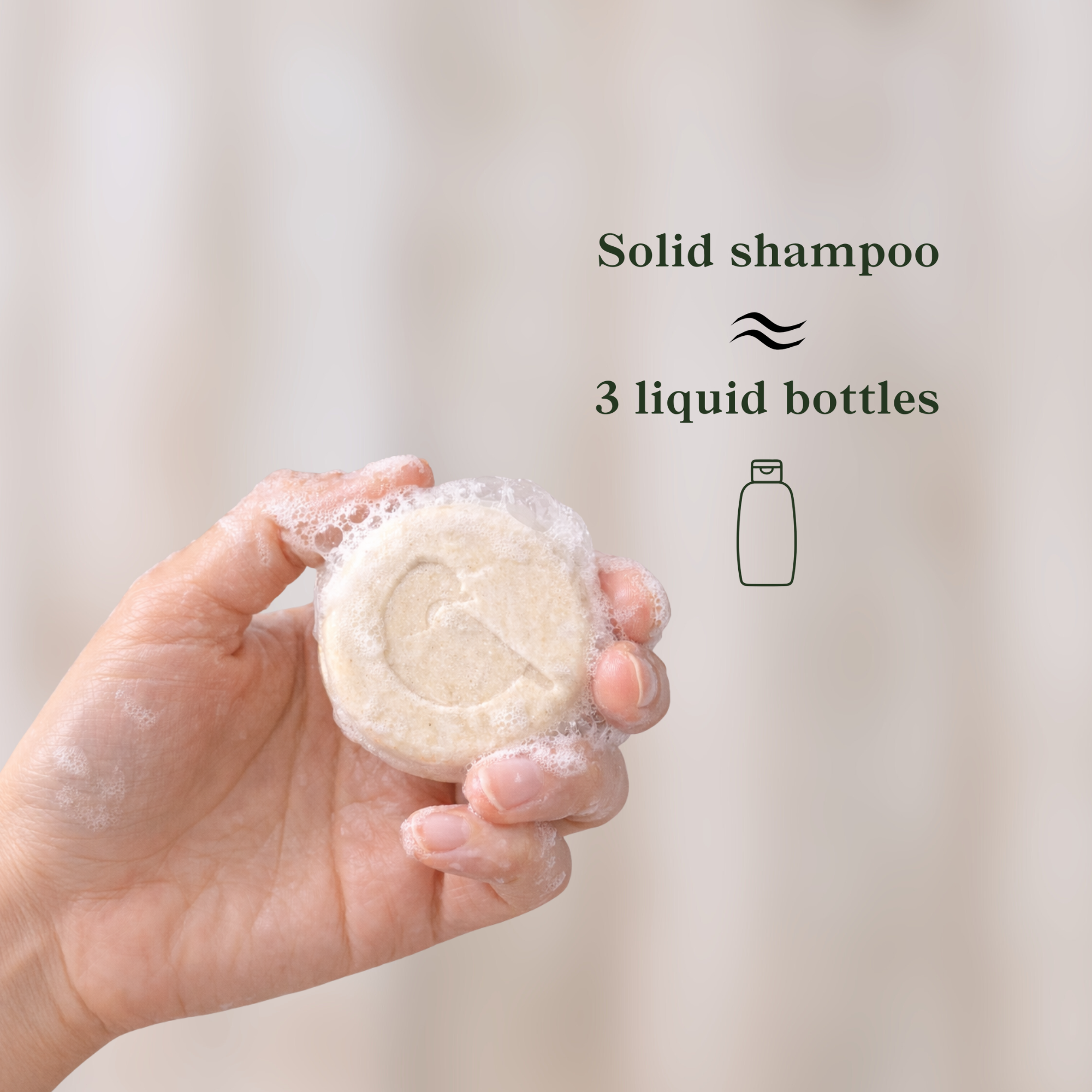 Plain & Simple Hydrating Solid Shampoo