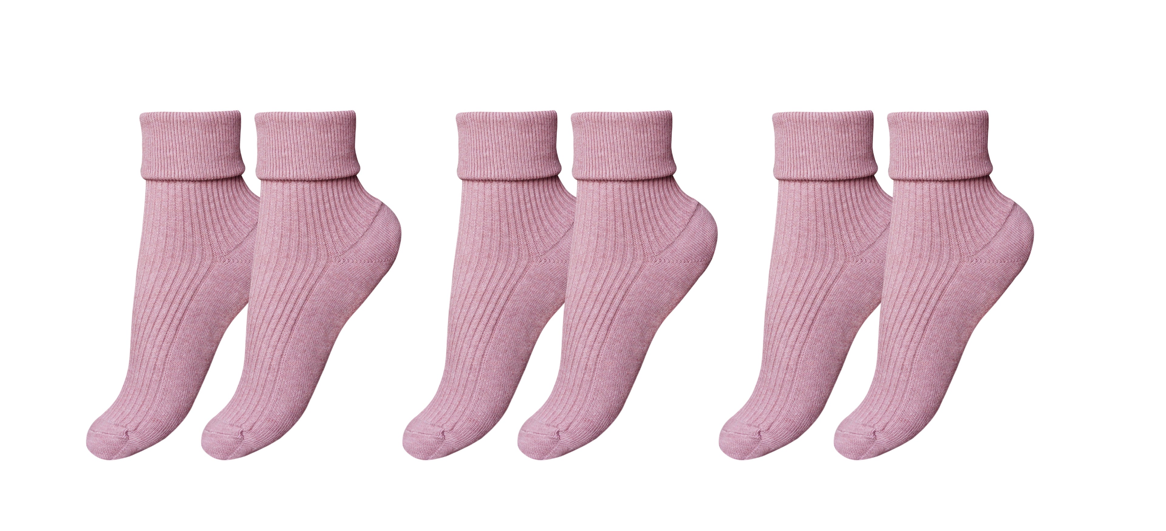 tittimitti®100% Organic Combed Cotton Luxury Women's Socks 3-Pack. Made in Italy.