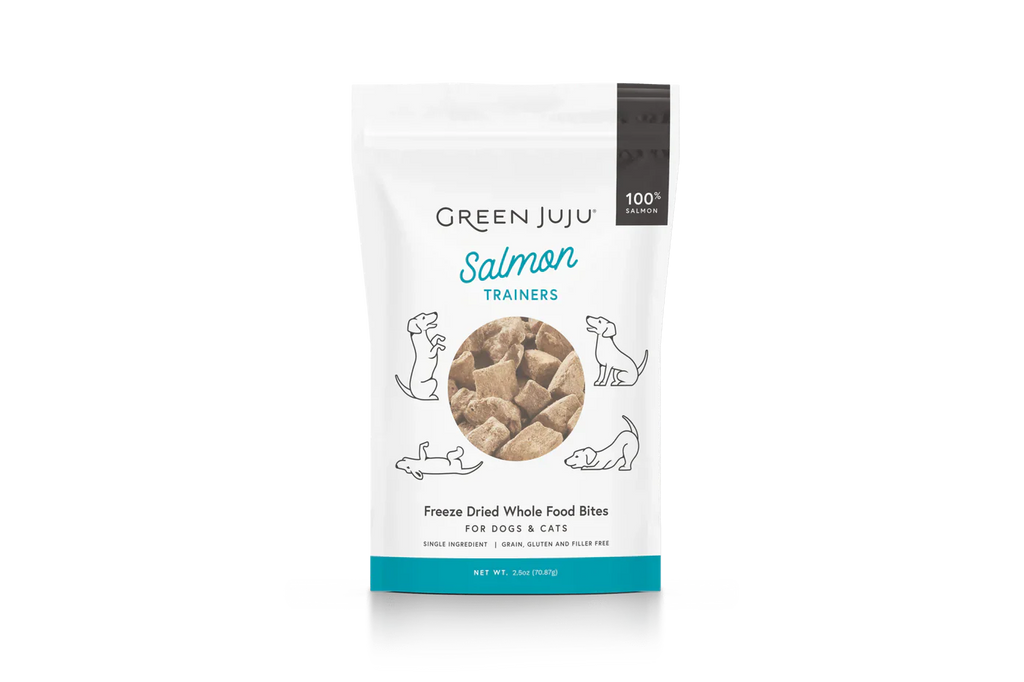 Green Juju Freeze Dried Salmon Trainer Treats (2.5OZ)
