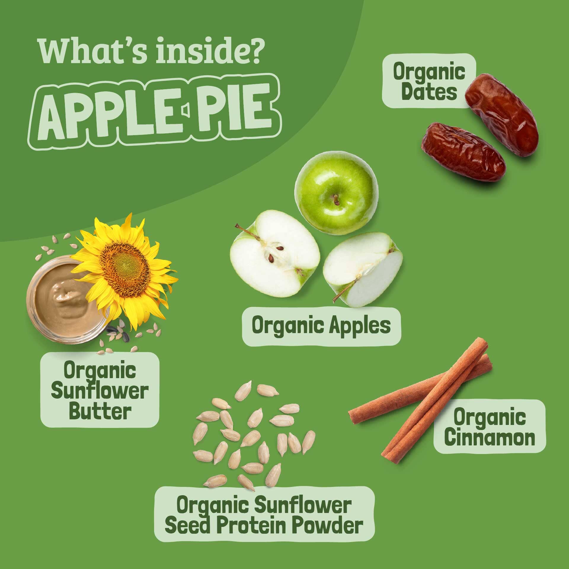 Skout Organic Apple Pie Kids Bar