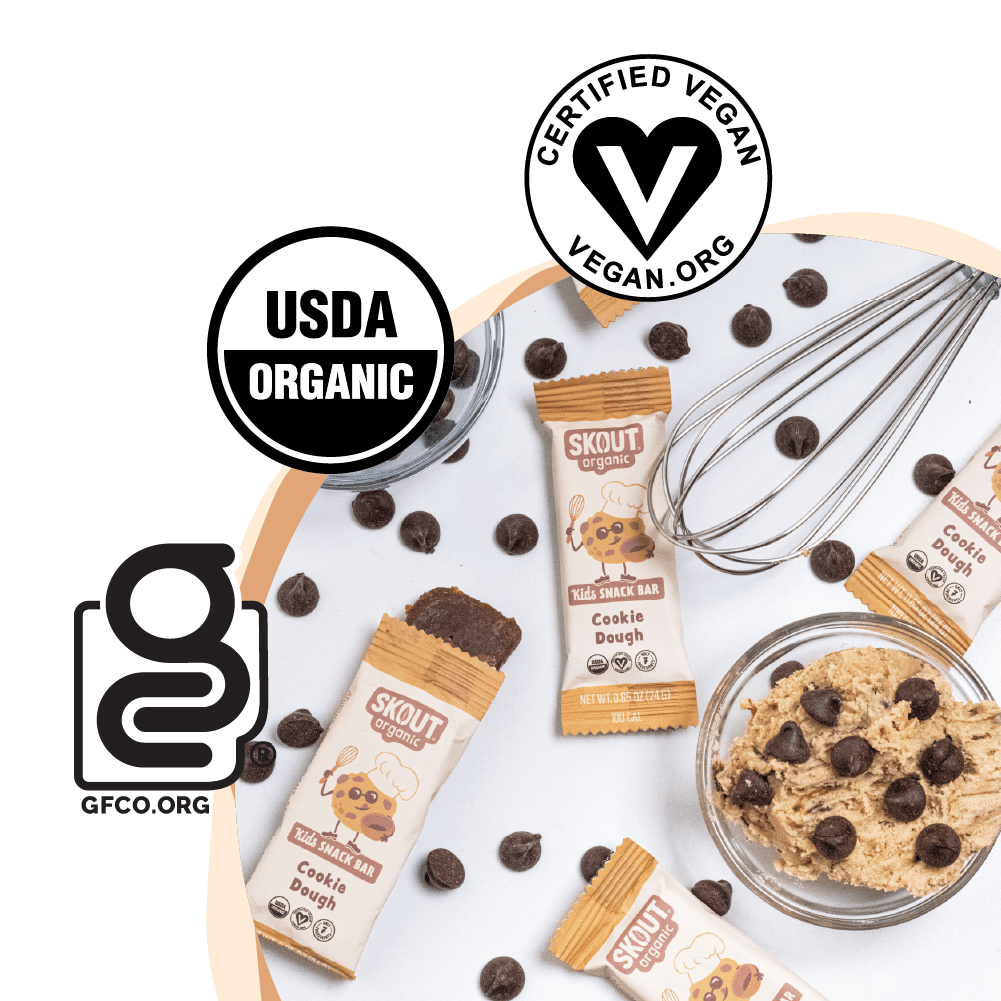 Skout Organic Cookie Dough Kids Bar