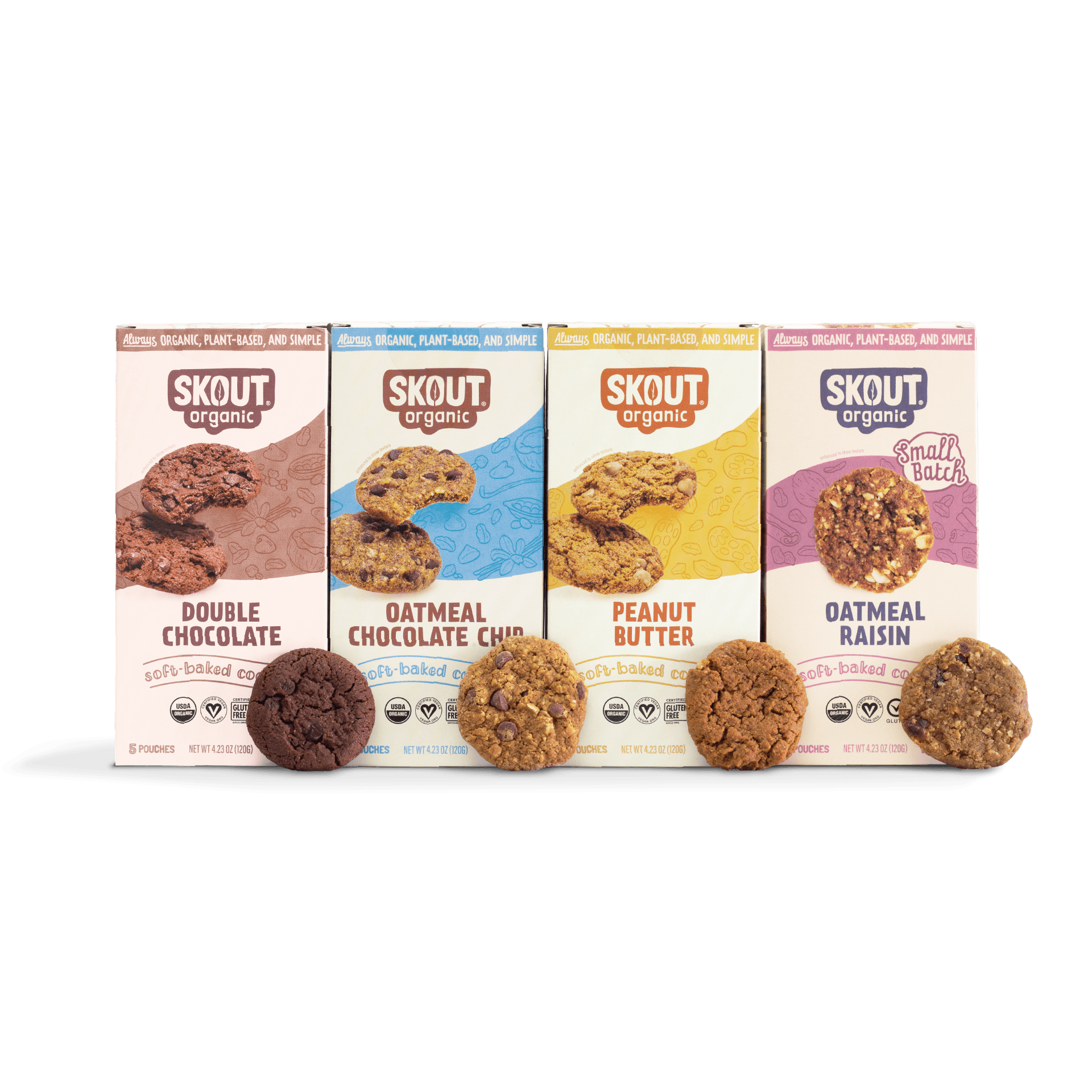 Skout Organic Small Batch Soft Baked Cookie Variety Pack