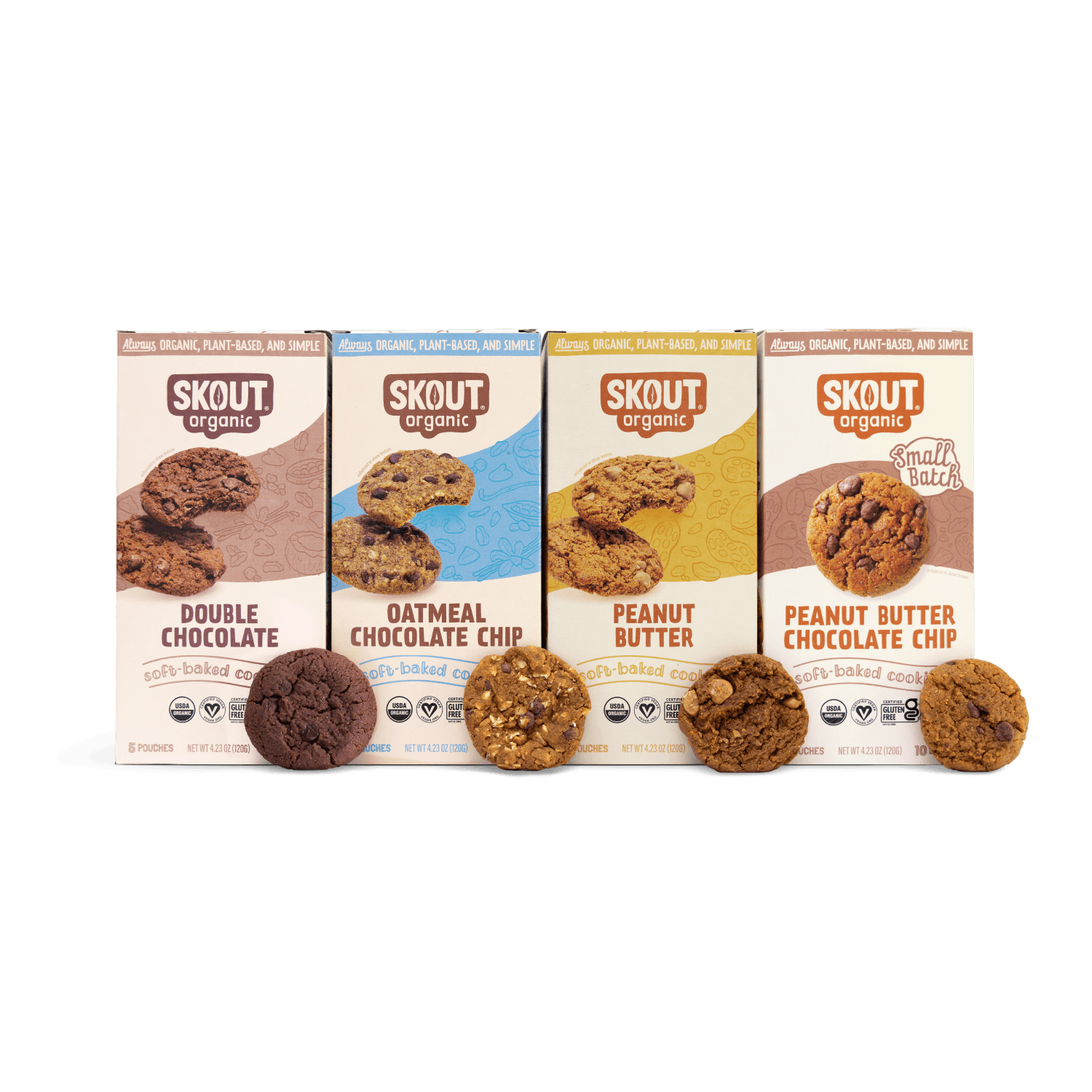 Skout Organic Small Batch Soft Baked Cookie Variety Pack