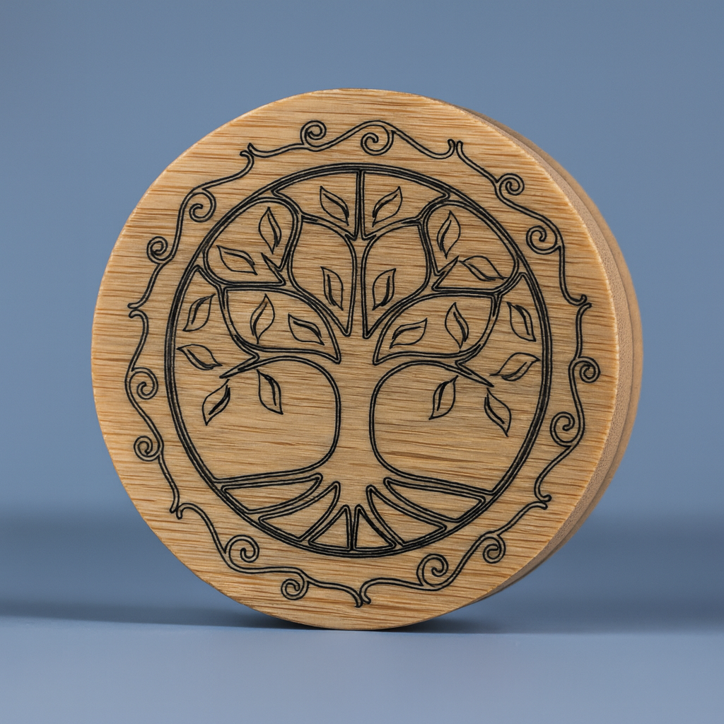 Bamboo & Tin Multipurpose Case