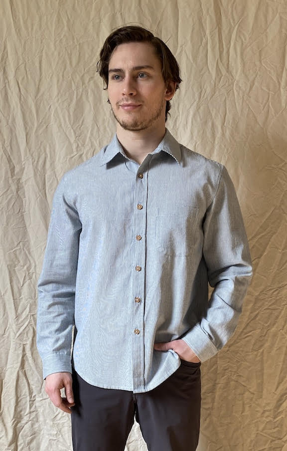 Ticking Long Sleeve Shirt